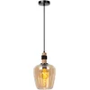 Image de LUCIDE ILONA - Suspension - Ø 22 cm - 1xE27 - Ambre