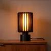 Image de Lucide lampe à poser Lambres, noire, hauteur 27 cm, métal