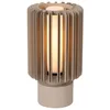 Image de LUCIDE LAMBRES - Lampe de table - Ø 15 cm - 1xE27 - Taupe