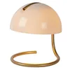 Image de LUCIDE CATO - Lampe de table - Ø 23,5 cm - 1xE27 - Blanc