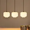 Image de Lucide Suspension Médine, opale, angulaire, verre, 3 lampes, E27