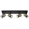 Image de LUCIDE UPTON - Spot plafond - 4xGU10 (MR16) - Fumé