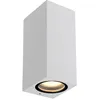 Image de LUCIDE ZARO - Spot mural/Applique mural Intérieur/Extérieur - 2xGU10 (MR16) - IP65 - Blanc