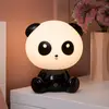 Image de Lucide Lampe de table pour enfants Dodo Panda, noir/blanc, intensité variable, ABS