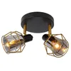 Image de LUCIDE NILA - Spot plafond - 2xE14 - Noir
