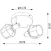 Image de Lucide Spot pour plafond Nila, à 2 lampes