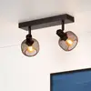 Image de Lucide Spot pour plafond Maren, à 2 lampes, noir