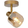 Image de LUCIDE BJORN - Spot plafond - 1xE14 - Or Mat/Laiton