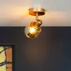Image de Lucide Spot pour plafond Bjorn à 1 lampe, doré/laiton