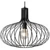Image de Lucide Suspension cage Manuela en noir, 50 cm