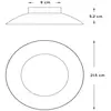 Image de Lucide Plafonnier LED Foskal laiton, Ø 21,5 cm