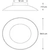 Image de Lucide Plafonnier LED Foskal laiton, Ø 34,5 cm