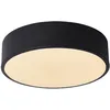 Image de LUCIDE UNAR - Plafonnier - Ø 20 cm - 1x12W 2700K - Noir