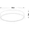 Image de Lucide Plafonnier LED Unar, doré mat, Ø 30 cm