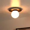 Image de Lucide Plafonnier Tricia, noir, Ø 25 cm, verre, 1 lampe, E27