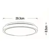 Image de Lucide Plafonnier LED Dasher, blanc, Ø 29,3 cm, 2700 K, IP44