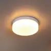 Image de Lucide Plafonnier LED pour salle de bain Biskit, blanc, Ø 23 cm, plastique