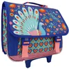 Image de Dinosaure Cartable à roulettes Paon Violet 41 CM - Trolley