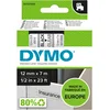 Image de DYMO D1 étiquettes autocollantes authentiques | impression en noir sur fond clair | 12 mm x 7 m | pour étiqueteuses LabelManager