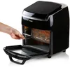 Image de DOMO DO534FR Air Fryer - 3 en 1 Friteuse à Air, Four à fonction rotative et Déshydrateur - 8 programmes automatiques - 10L - 1800W - Noir