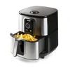 Image de DOMO DO536FR friteuse Unique 5,5 L 1800 W Friteuse d’air chaud Noir, Argent
