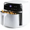 Image de DOMO DO1148FR Airfryer avec 8 programmes automatiques et fonction SHAKE - 8 L - 1800 W - Contrôle de température - Lave-vaisselle - Friteuse sans huile - Blanc