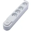 Image de Bloc multiprise - CHACON - 4 prises 16A - Interrupteur - Blanc