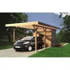 Image de SOLID SUPERIA Carport Bois 706 x 306 x 253 cm S7753