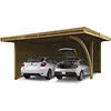 Image de SOLID SUPERIA Carport Bois 606 x 506 x 253 cm S7758