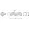 Image de MONROE 2x Ressort de suspension Essieu arrière SP3472 Compatible avec SMART CITY-COUPE 450 Longueur: 245mm Diamètre extérieur:99mm
