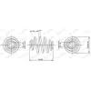 Image de MONROE 2x Ressort de suspension Essieu arrière SP3455 Compatible avec OPEL Zafira B A05 Longueur: 310mm Diamètre extérieur:140mm