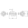 Image de MONROE SUSPENSION SPRING | SP4070 | REAR | FOR CHEVROLET ORLANDO 2010- | OE-MATCHING QUALITY | RIDE COMFORT & STABILITY