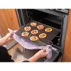 Image de Grille de cuisson extensible avec feuille perforée anti-adhérente 41 à 49 cm NoStik
