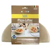 Image de NoStik Élévateur à pizza en fibre de verre en silicone - 29 cm, poignées intégrées pour un transfert facile, tissage ouvert pour une croûte croustillante, réutilisable, passe au lave-vaisselle,