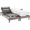 Image de Ensemble relaxation électrique PHYSIOMAX - matelas + sommiers 2x80x200 cm - Ressorts ensachés - DEKO DREAM ERGO 6