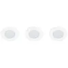 Image de PROLIGHT - Luminaire à encast. 3 spots 250 lumens 2700k ip65 rd blc