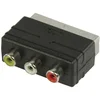 Image de Valueline VLVP31901B Adaptateur de câble-Adaptateur péritel câble pour (3 x RCA Noir mâle/Femelle)