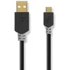 Image de NEDIS Câble USB 2.0 A mâle - Mic ro B mâle 1.0 m Antr