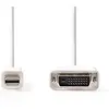 Image de Nedis Câble Mini DisplayPort-DVI Mini DisplayPort mâle -