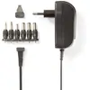 Image de NEDIS Adaptateur Secteur Universel - 18 W - 3-12 V DC - 1.80 m - 2.1 A - 6 Plug(s) - Noir