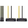 Image de NEDIS Interne Stromkabel | 2X SATA 15-poliger Stecker | PCI Express Buchse | Vergoldet | 0.20 m | rund | PVC | Gelb/SC
