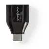 Image de Nedis Adaptateur USB-C 3.0 Type C mâle - A Femelle Noir