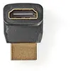 Image de Nedis CVGP34902BK Adaptateur HDMI vers HDMI avec connecteur HDMI et Angle 270 ° Noir