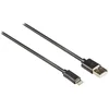 Image de Nedis Câble USB | USB 2.0 | Apple Lightning à 8 Broches | USB-A Mâle | 480 Mbps | 12 W | Plaqué Nickel | 1.00 m | Rond | PVC | Noir | Blister