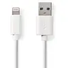 Image de Nedis Câble USB | USB 2.0 | Apple Lightning à 8 Broches | USB-A Mâle | 480 Mbps | 12 W | Plaqué Nickel | 1.00 m | Rond | PVC | Noir | Blister