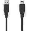 Image de Nedis Câble USB 2.0 A mâle   Min i 5 Broches mâle 2.0 m