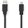 Image de Nedis Câble USB 2.0 a Mâle - Mic Ro B Mâle 2.0 M Negr