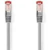 Image de NEDIS Câble réseau CAT6 S/FTP RJ4 5 (8P8C) Mâle - RJ45 8P 5 m Gris