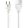 Image de Nedis PEXC110EWT Rallonge électrique H05VV-F 3G1.5 IP20 Blanc 10 m