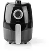Image de NEDIS Air Fryer, 2.4 l, Minuteur: 30 Min, Analogique, Aluminium/Noir KAAF120FBK